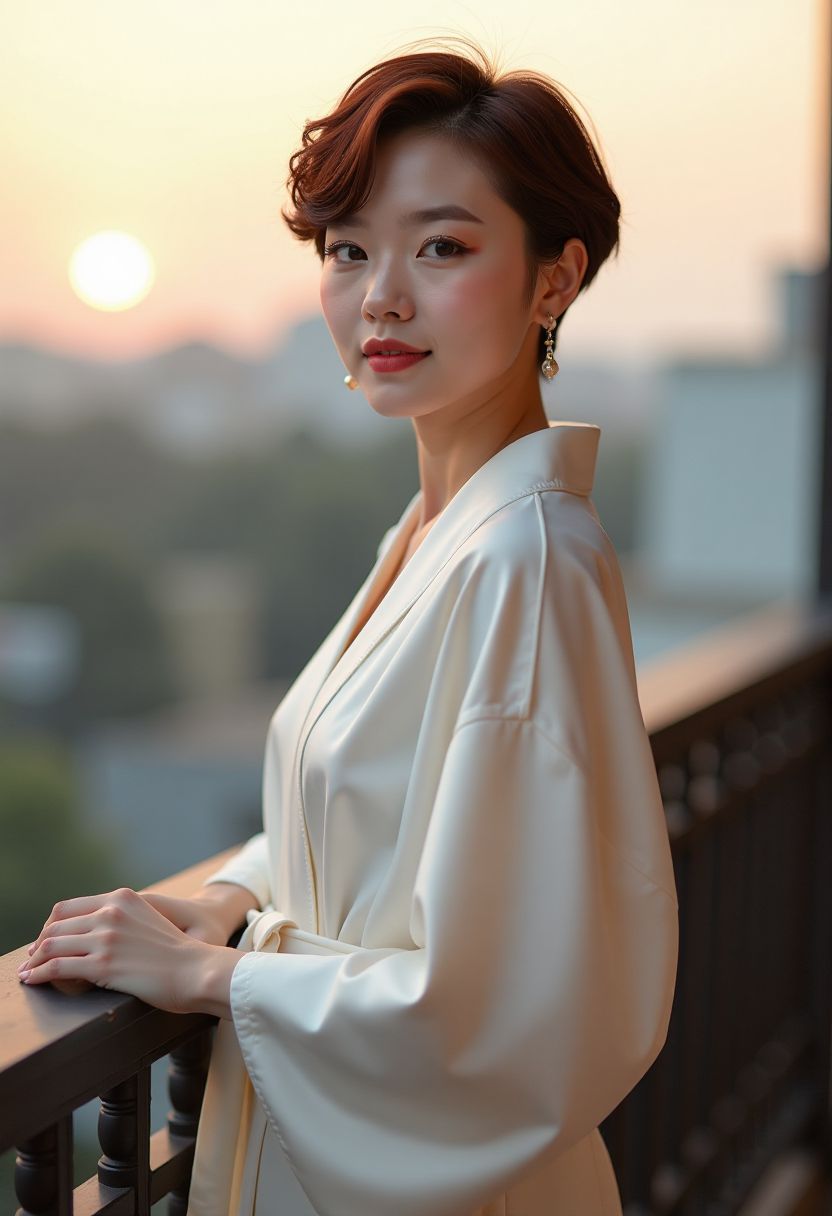 她在午夜离开